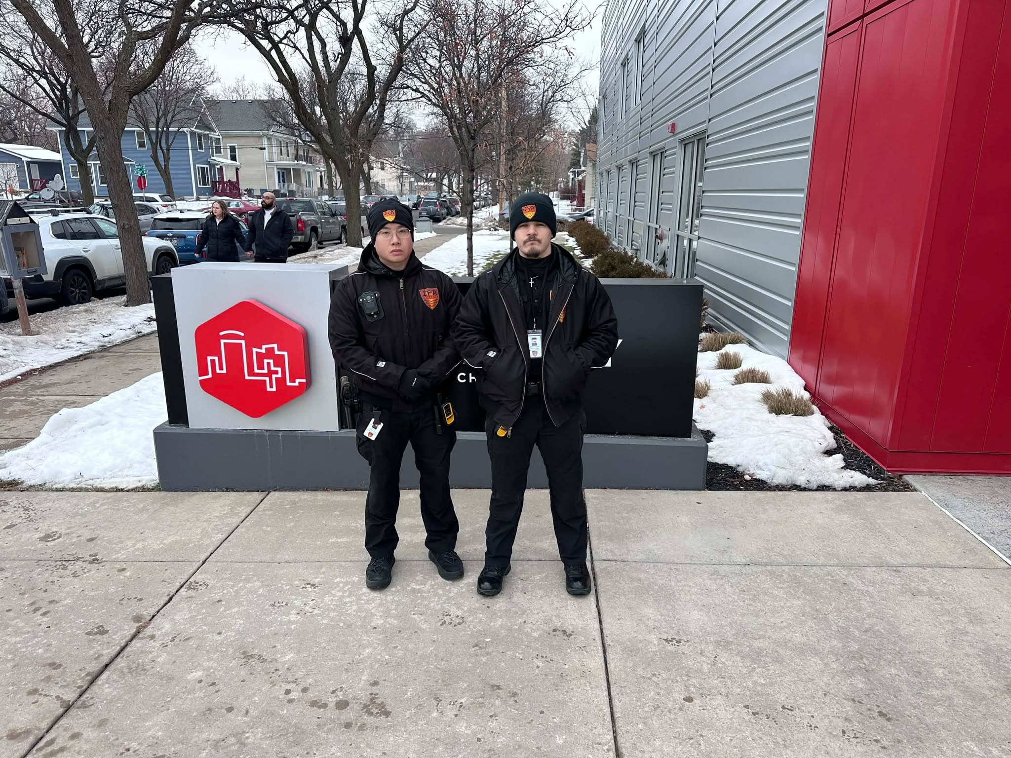 Integrity Protection Agency officers on duty in Minnesota